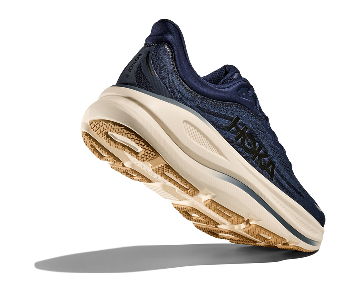 Hoka Mens Bondi 9 - Midnight Blue/Varsity Navy - Neutral - SS26