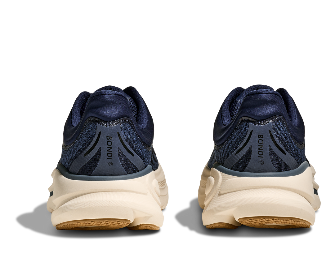 Hoka Mens Bondi 9 - Midnight Blue/Varsity Navy - Neutral - SS26