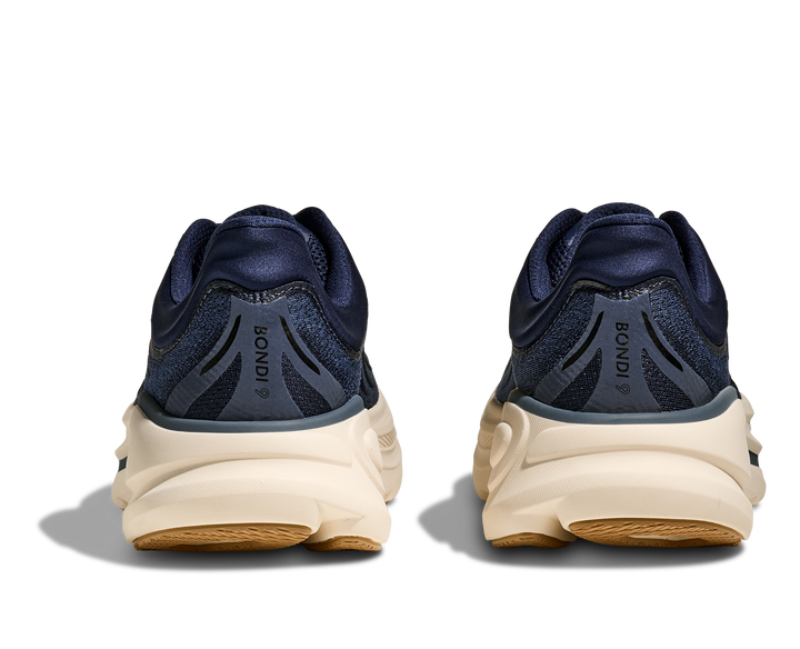 Hoka Mens Bondi 9 - Midnight Blue/Varsity Navy - Neutral - SS26