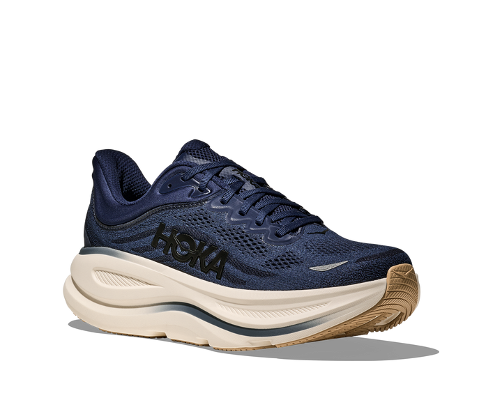 Hoka Mens Bondi 9 - Midnight Blue/Varsity Navy - Neutral - SS26