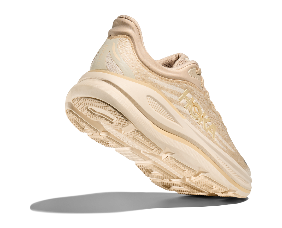 Hoka Mens Bondi 9 - Oatmeal/Oat Milk - Neutral - SS25