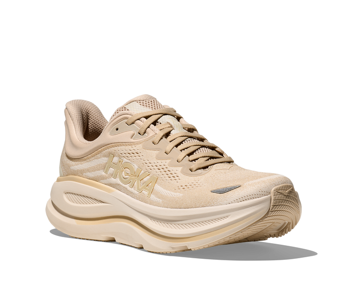 Hoka Mens Bondi 9 - Oatmeal/Oat Milk - Neutral - SS25