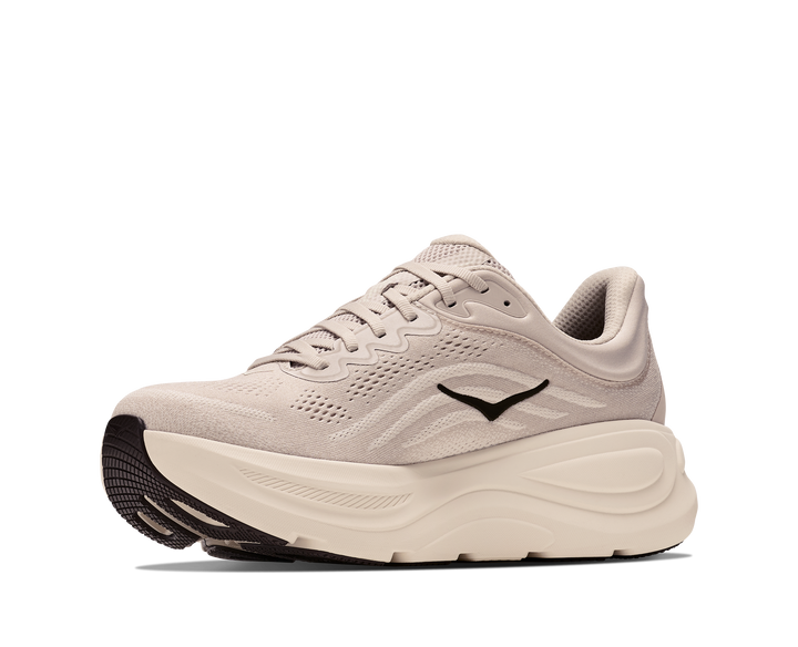 Hoka Mens Bondi 9 - River Rock Grey/Alabaster - Neutral - AW26