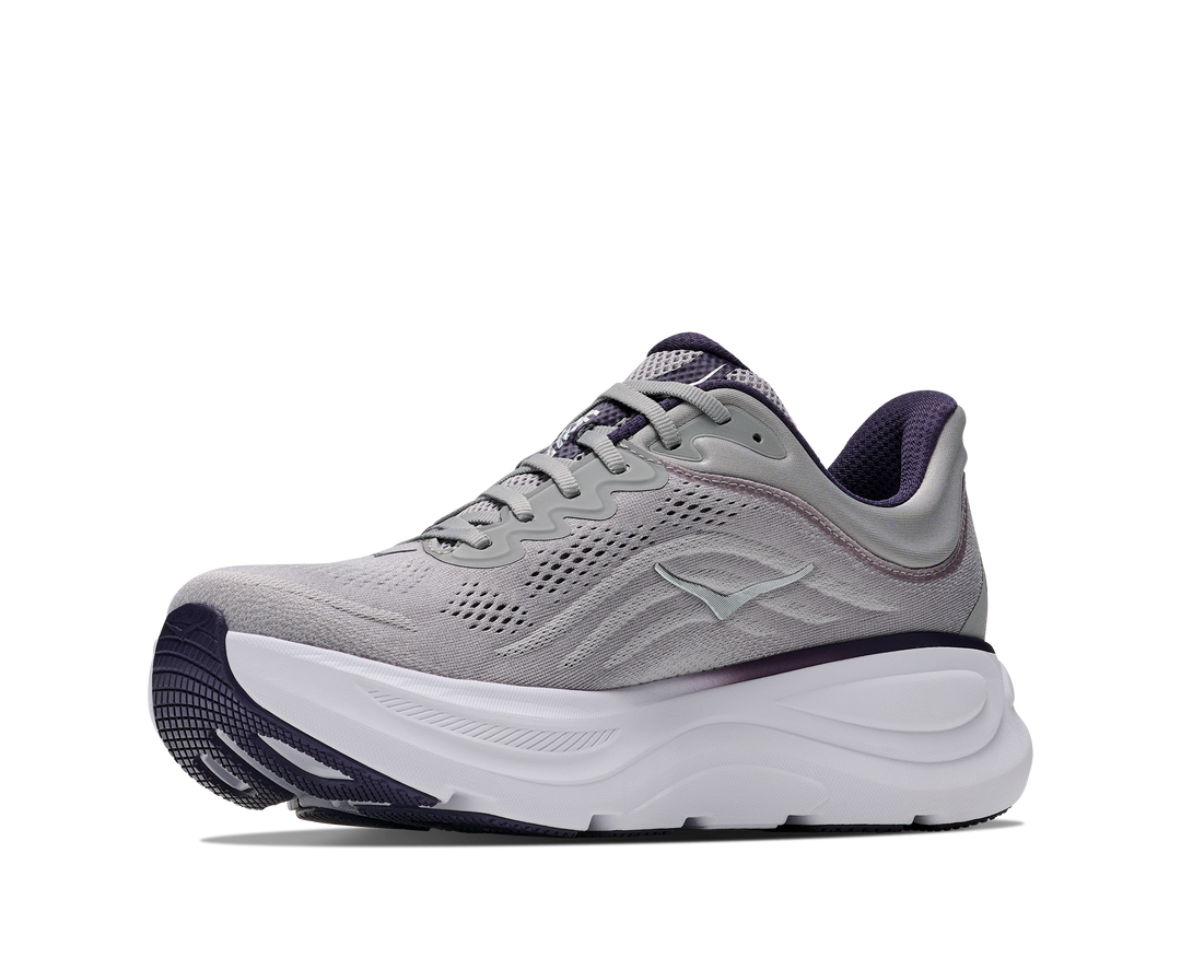 Hoka Mens Bondi 9 - Stellar Grey / Squid Ink - Neutral - AW26