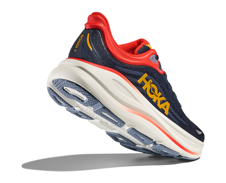 Hoka Mens Bondi 9 - Varsity Navy/Nautical Blue - Neutral - SS25