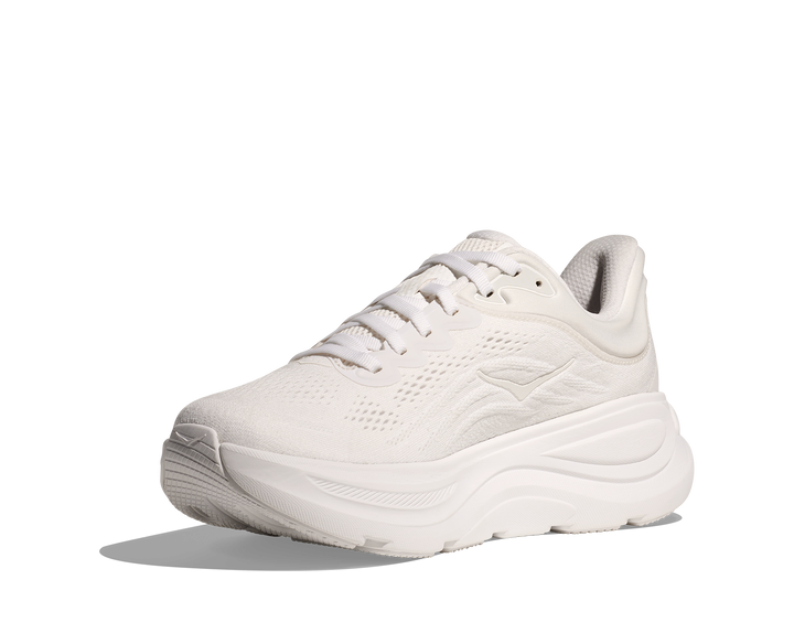 Hoka Mens Bondi 9 - White/White - Neutral - SS25