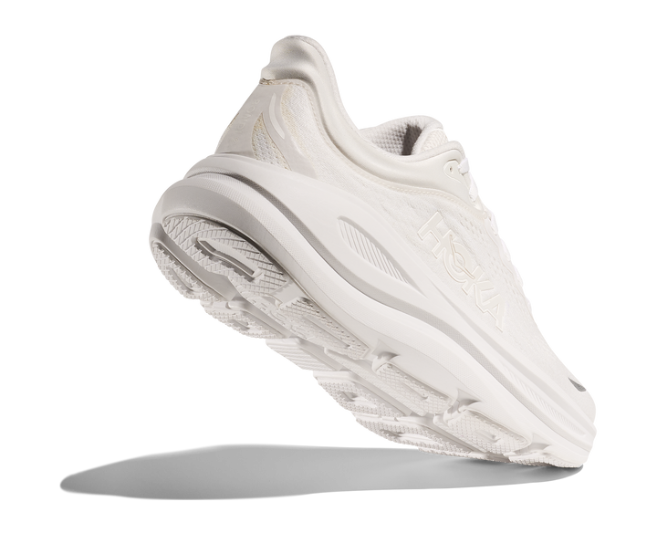 Hoka Mens Bondi 9 - White/White - Neutral - SS25