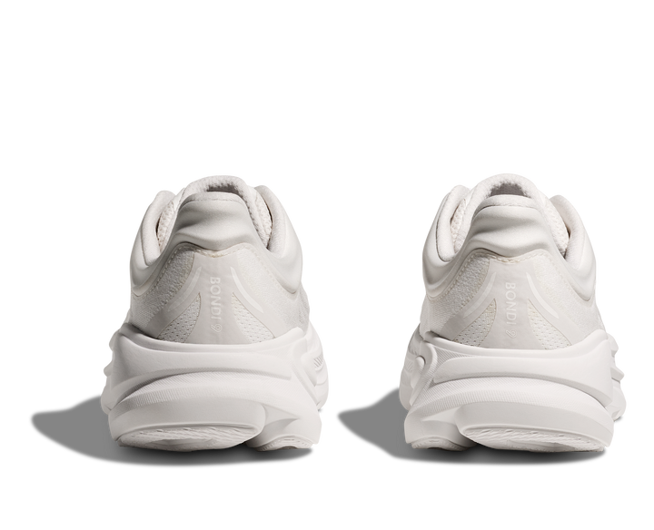 Hoka Mens Bondi 9 - White/White - Neutral - SS25