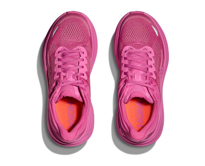 Hoka Womens Bondi 9 - Crabapple/Crabapple - Neutral - SS26