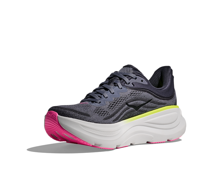 Hoka Womens Bondi 9 - Charcoal Grey/Grey Skies - Neutral - AW25