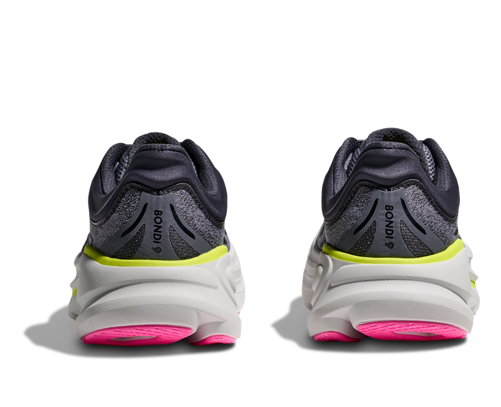 Hoka Womens Bondi 9 - Charcoal Grey/Grey Skies - Neutral - AW25