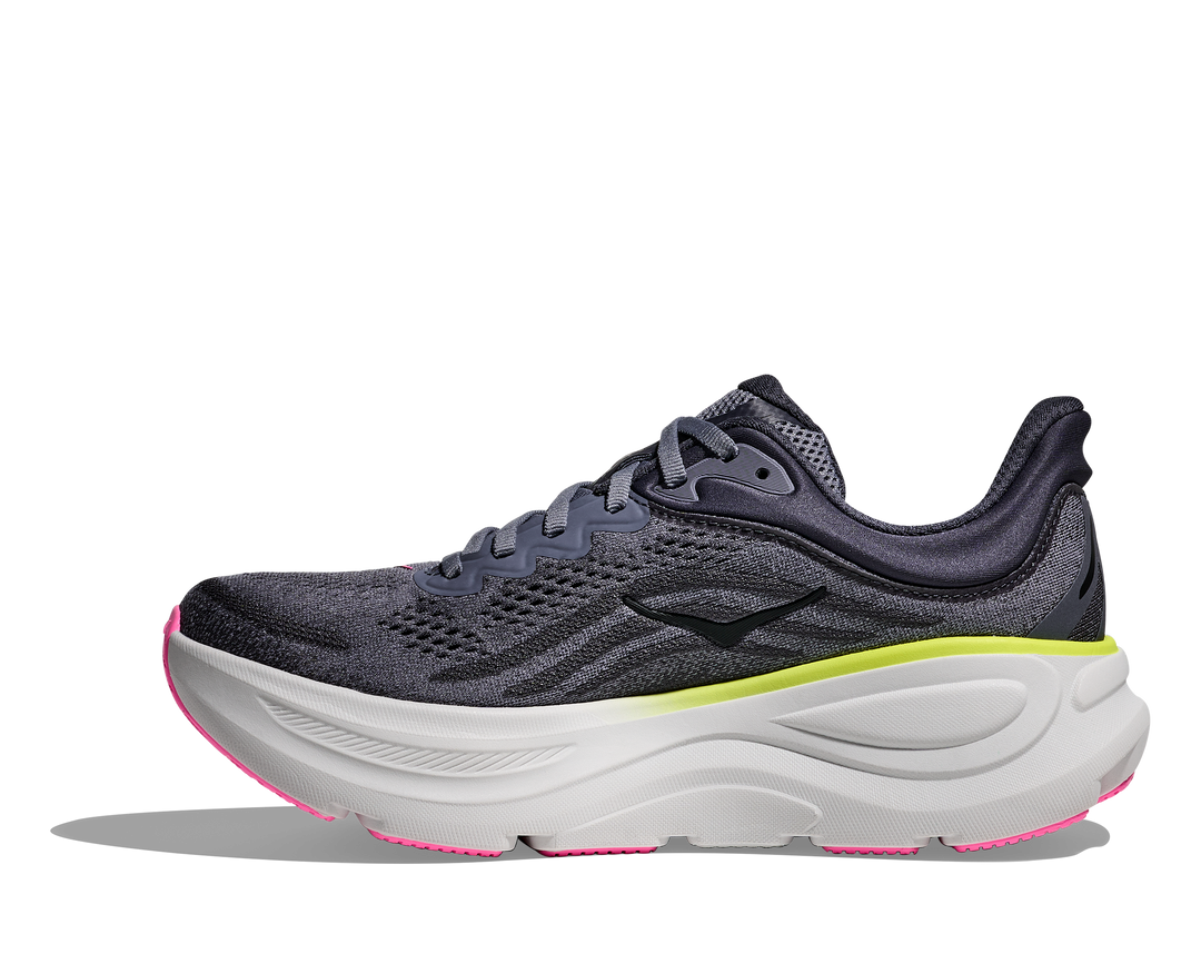 Hoka Womens Bondi 9 - Charcoal Grey/Grey Skies - Neutral - AW25