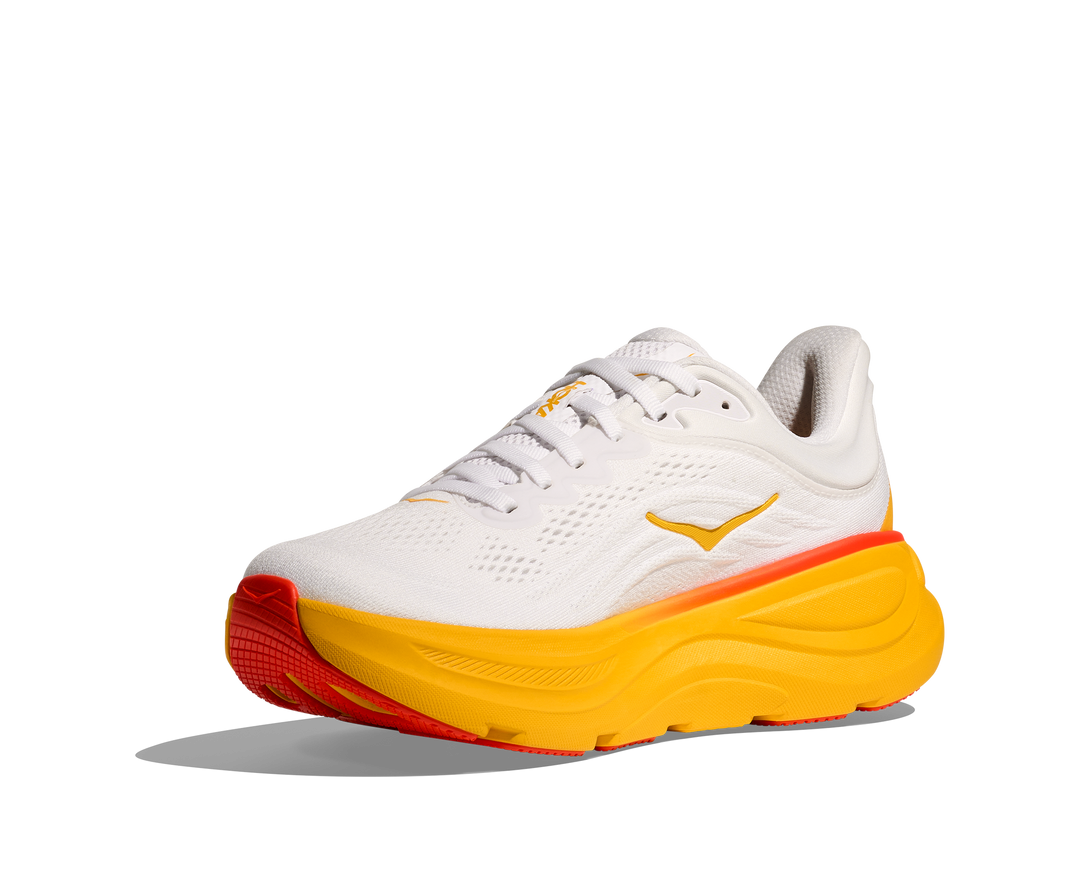 Hoka Womens Bondi 9 - Frost/Sunflower - Neutral - SS25