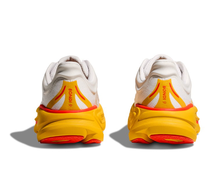 Hoka Womens Bondi 9 - Frost/Sunflower - Neutral - SS25
