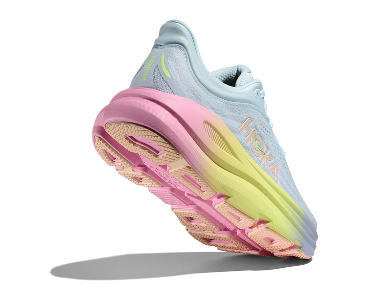 Hoka Womens Bondi 9 - Glimmering Blue/Overcast - Neutral - AW26