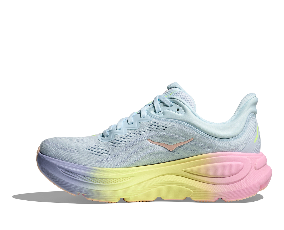 Hoka Womens Bondi 9 - Glimmering Blue/Overcast - Neutral - AW26