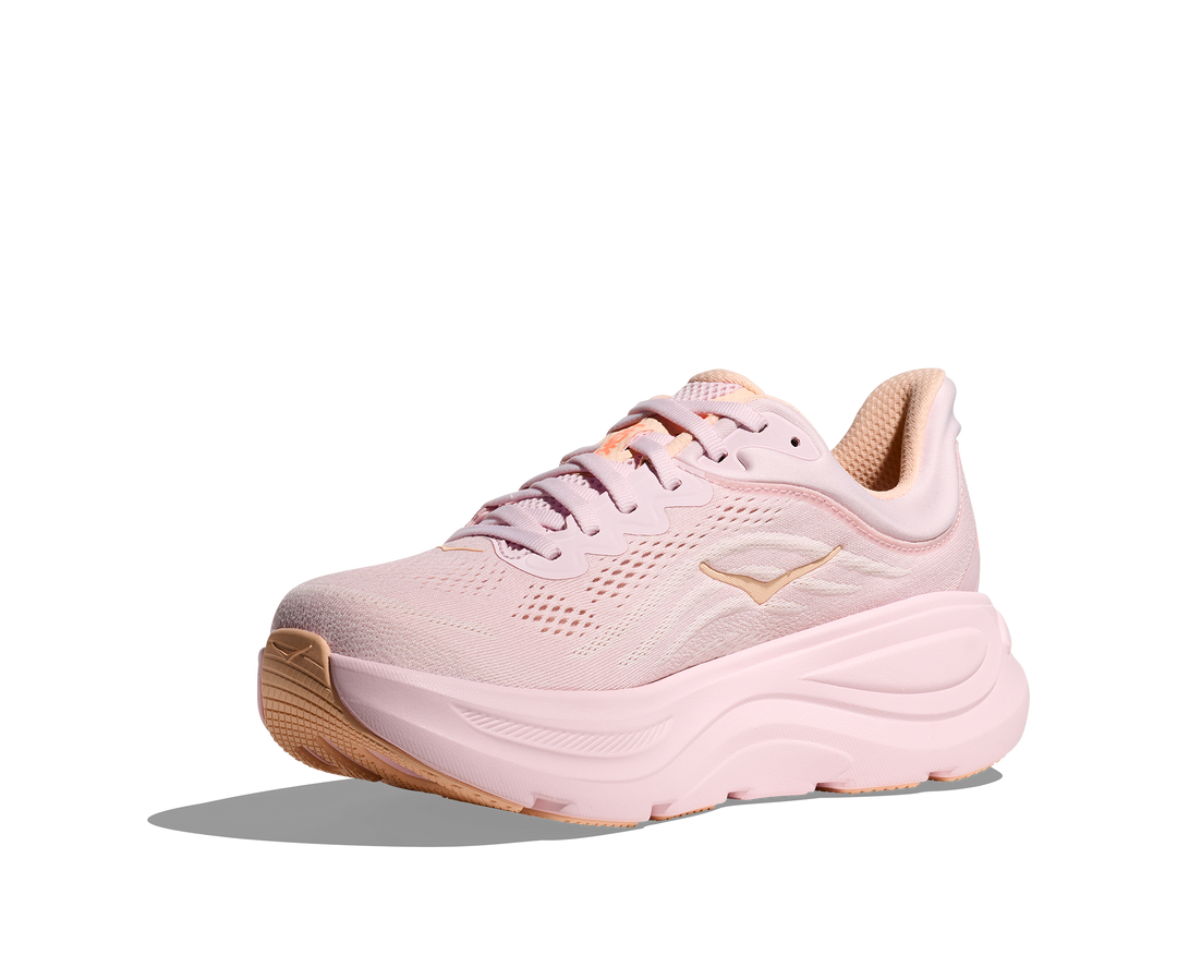 Hoka Womens Bondi 9 - Lilac Cream/Tangerine Glow - Neutral - SS26