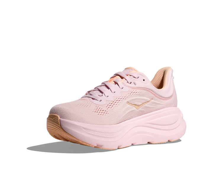 Hoka Womens Bondi 9 - Lilac Cream/Tangerine Glow - Neutral - SS26