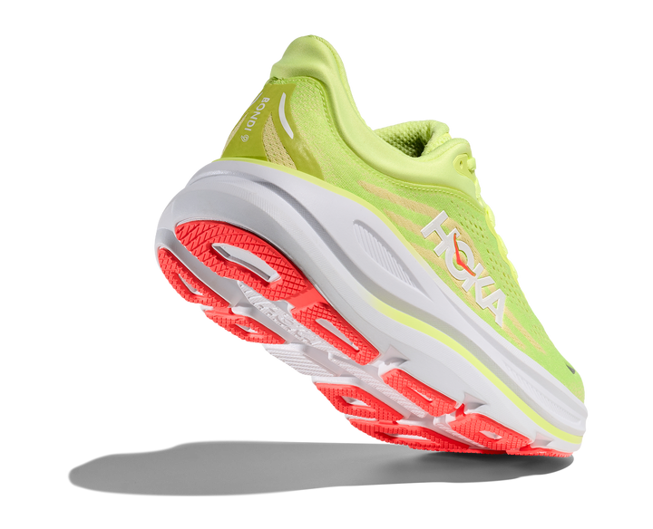 Hoka Womens Bondi 9 - Neon Yuzu/Sunlight - Neutral - SS26