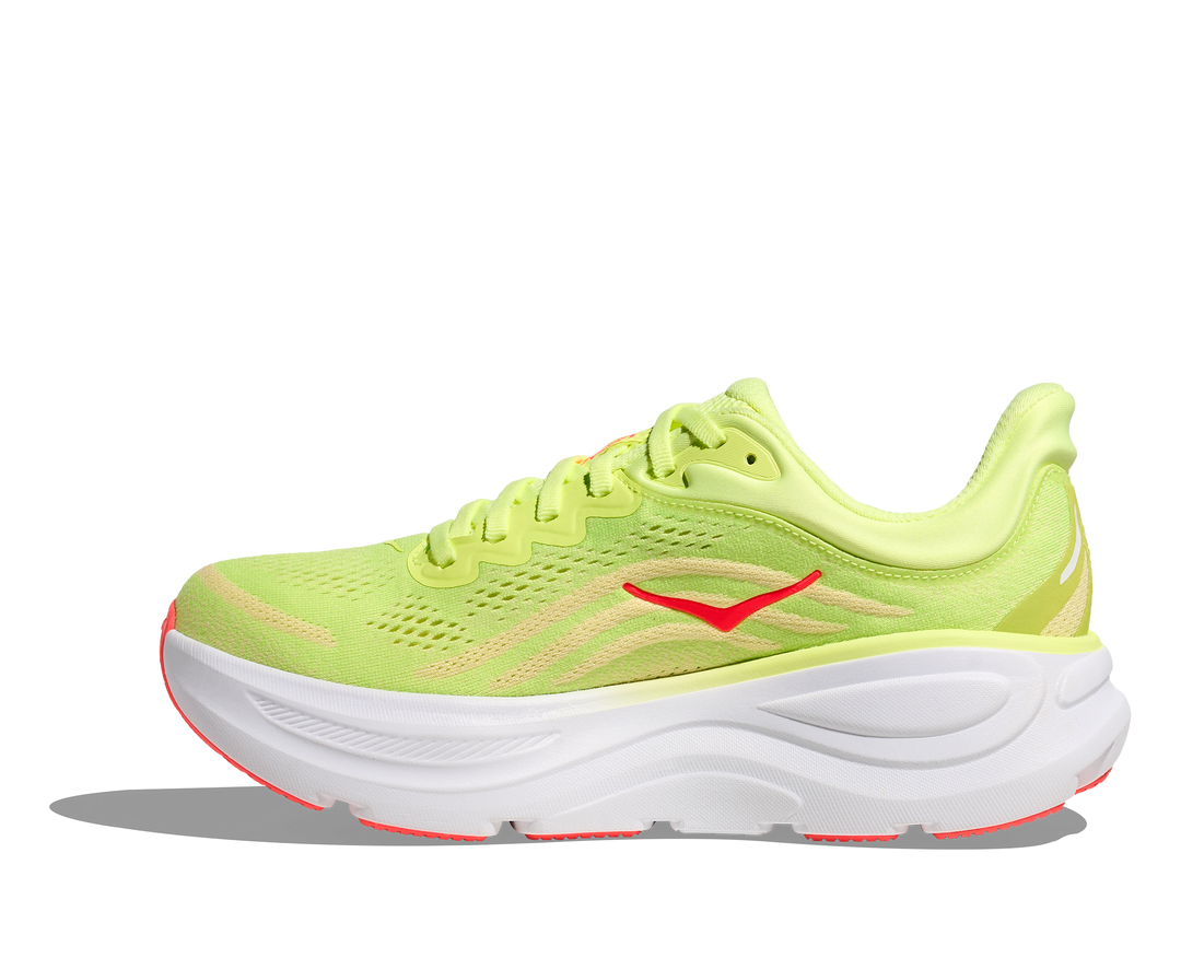 Hoka Womens Bondi 9 - Neon Yuzu/Sunlight - Neutral - SS26