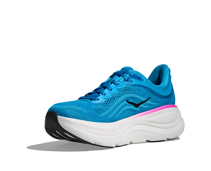 Hoka Womens Bondi 9 - Skyward Blue/Neon Fuchsia - Neutral - SS26