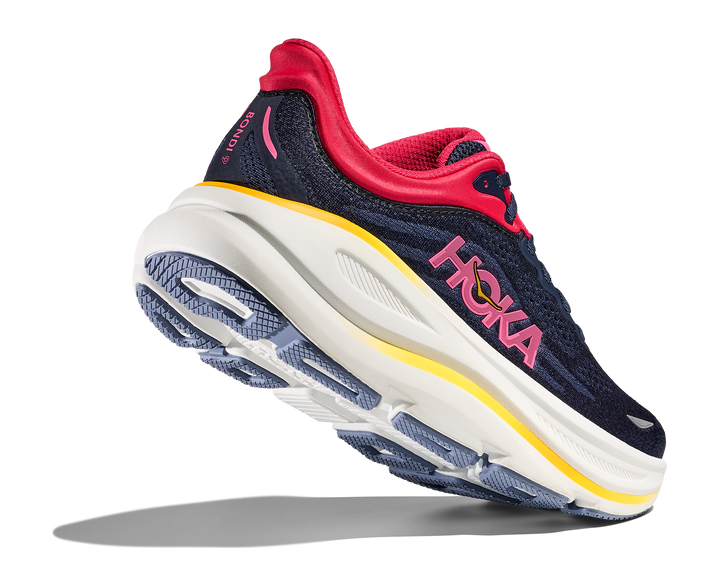 Hoka Womens Bondi 9 - Varsity Navy/Nautical Dusk - Neutral - SS25