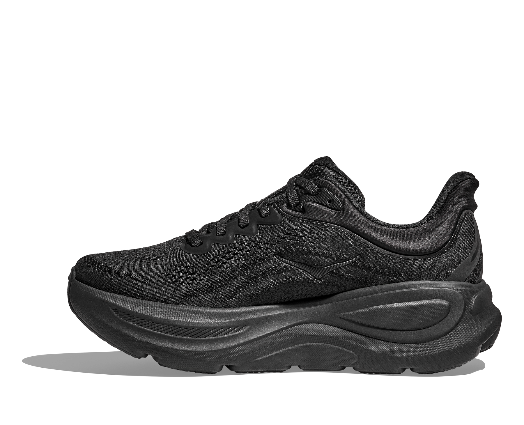 Hoka Mens Bondi 9 Wide - 2E Width - Black/Black | Run North West Hoka Mens Bondi 9 Wide - 2E Width - Black/Black | Run North West