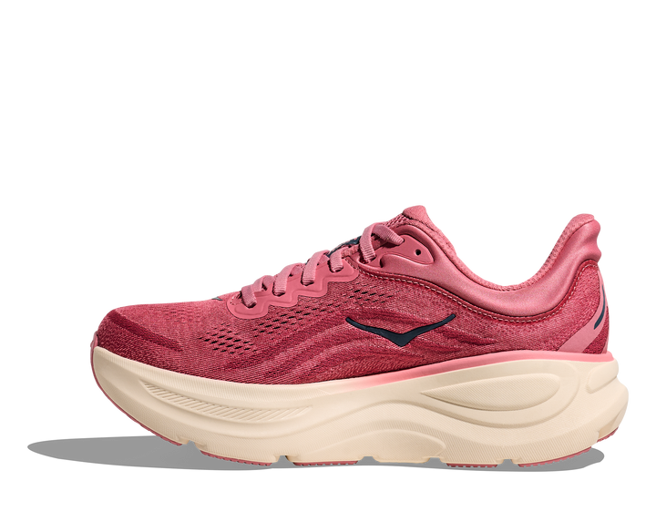 Hoka Womens Bondi 9 - Lingonberry/Cranberry - Neutral - SS26
