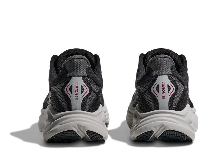 Hoka Mens Clifton 10 - Carbon Black/Satellite Grey - Neutral - AW25