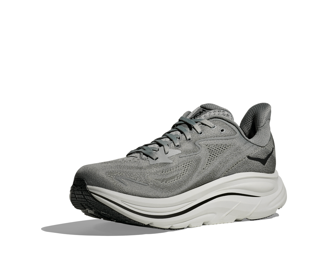 Hoka Mens Clifton 10 - Galactic Grey/Asteroid - Neutral - AW25