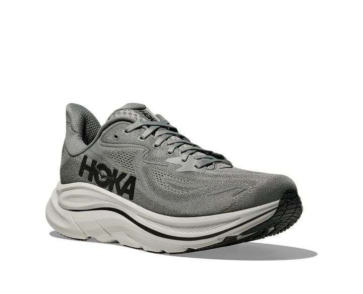 Hoka Mens Clifton 10 - Galactic Grey/Asteroid - Neutral - AW25