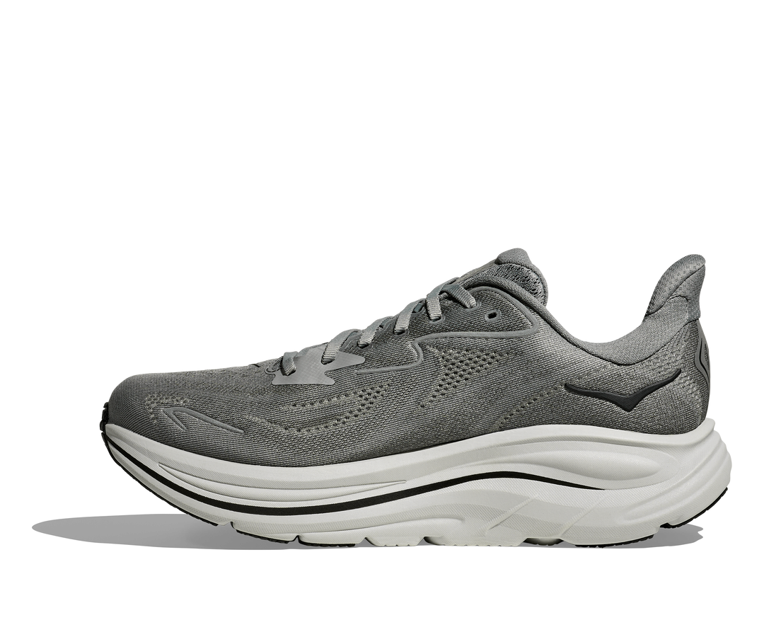 Hoka Mens Clifton 10 - Galactic Grey/Asteroid - Neutral - AW25