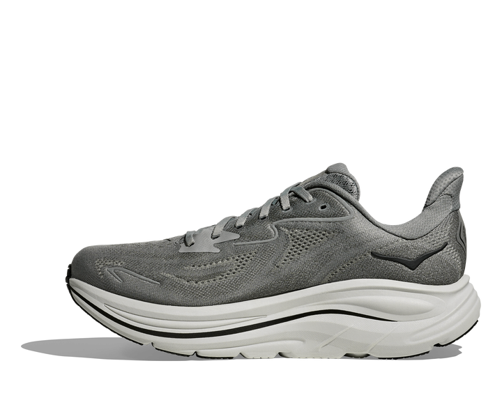 Hoka Mens Clifton 10 - Galactic Grey/Asteroid - Neutral - AW25