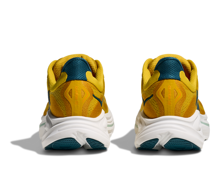 Hoka Mens Clifton 10 - Yellow Gold/Tidal Wave - Neutral - SS26