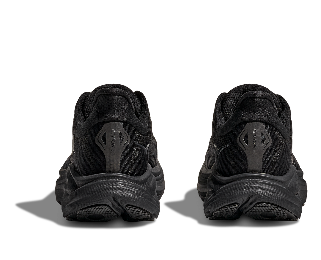 Hoka Womens Clifton 10 - Black/Black - Neutral - SS25