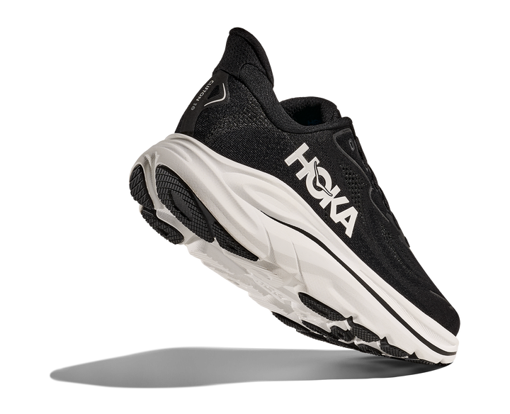Hoka Womens Clifton 10 - Black/White - Neutral - SS25