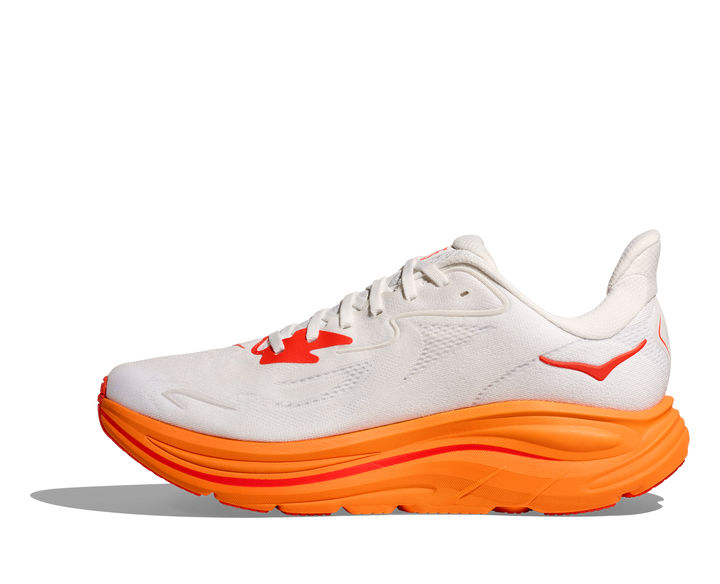 Hoka Womens Clifton 10 - Frost/Orange Zest - Neutral - SS25