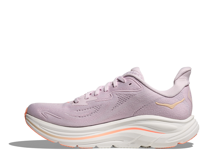 Hoka Womens Clifton 10 - Lilac Cream/Tangerine Glow - Neutral - SS26
