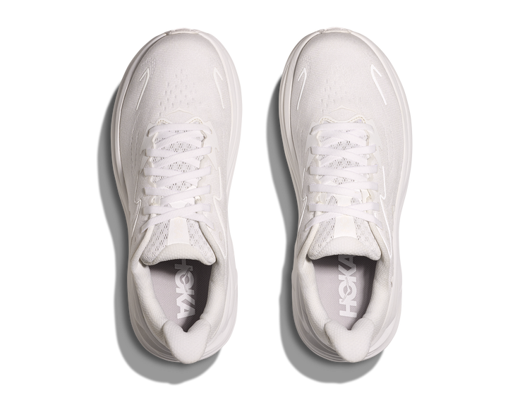 Hoka Womens Clifton 10 - White/White - Neutral - SS25