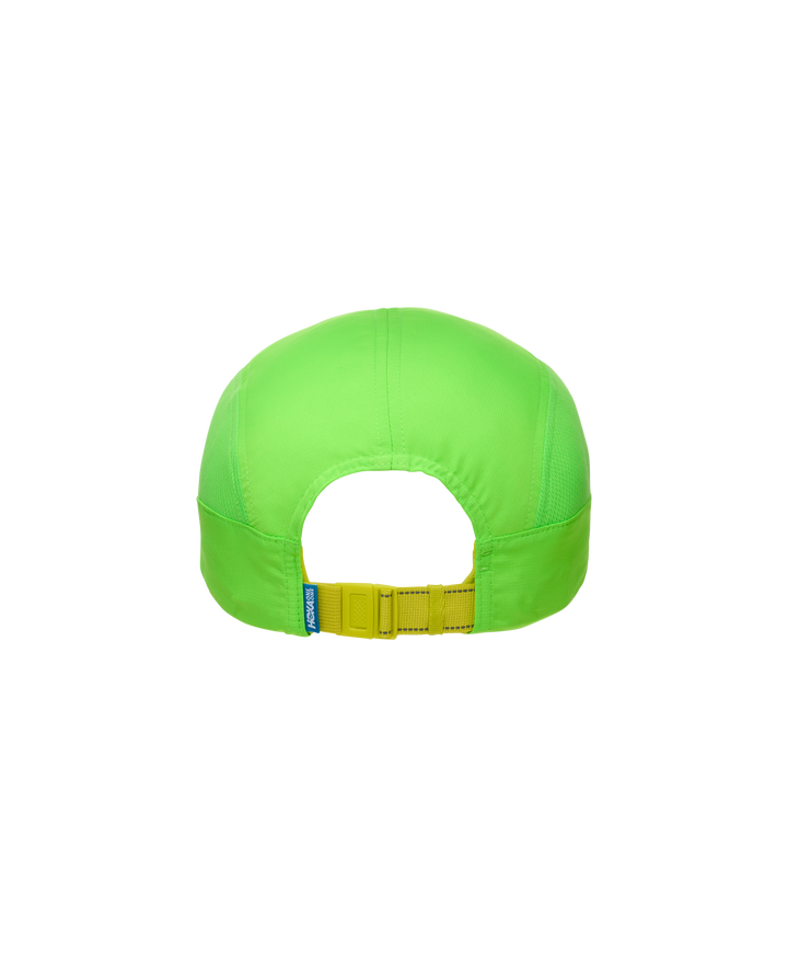 Chapeau de course unisexe Hoka - Vert fluo