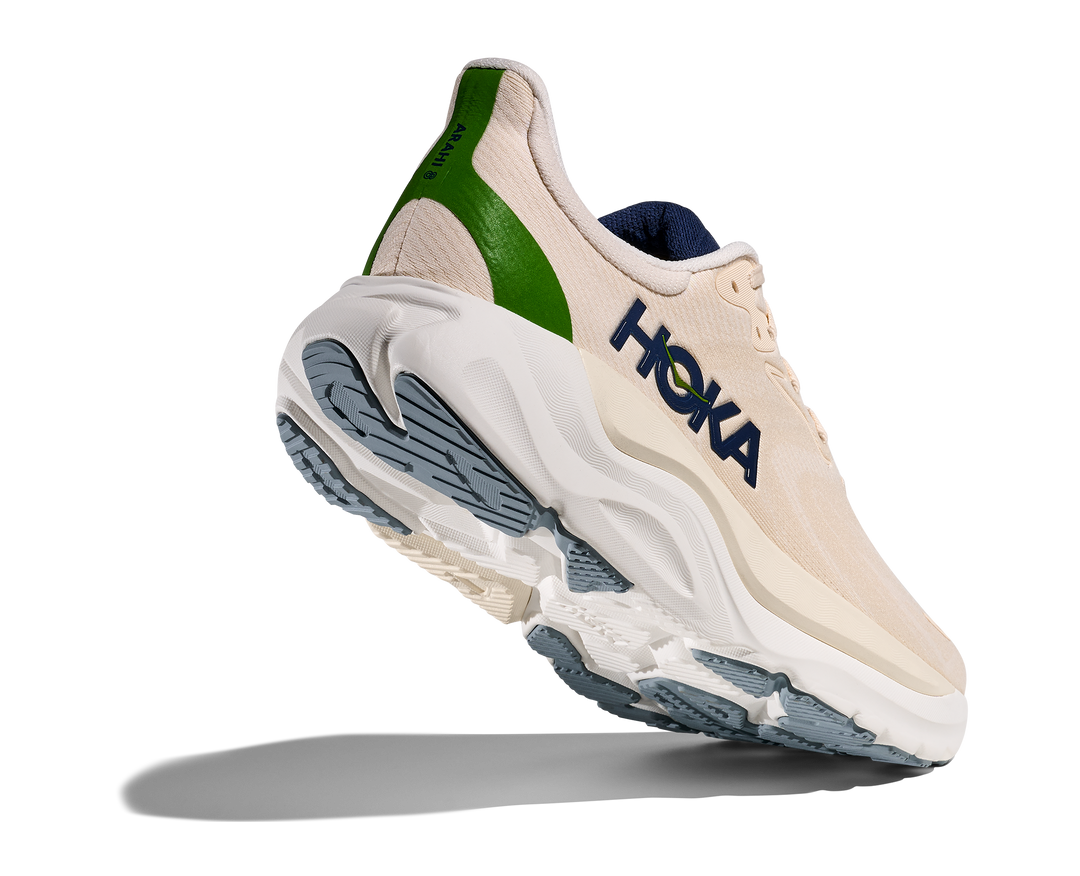 Hoka Mens Arahi 8 - Alabaster/Birch - Stability - SS26
