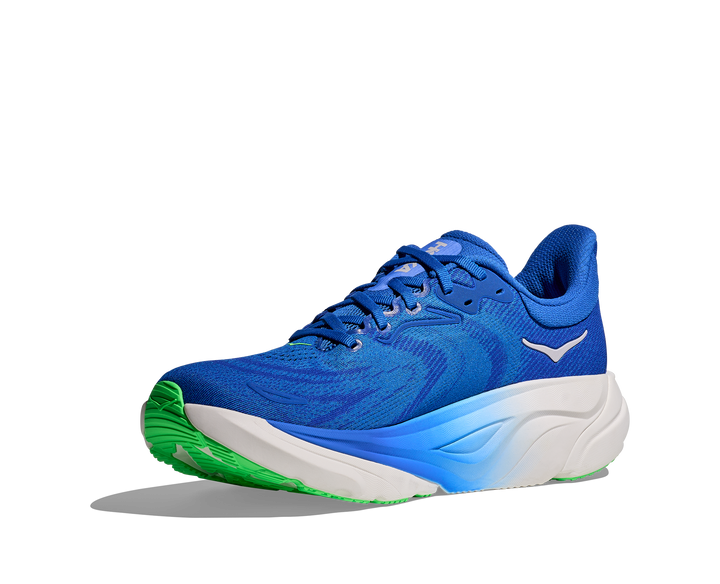 Hoka Mens Arahi 8 - Cobalt Blue/Neon Green - Stability - SS26