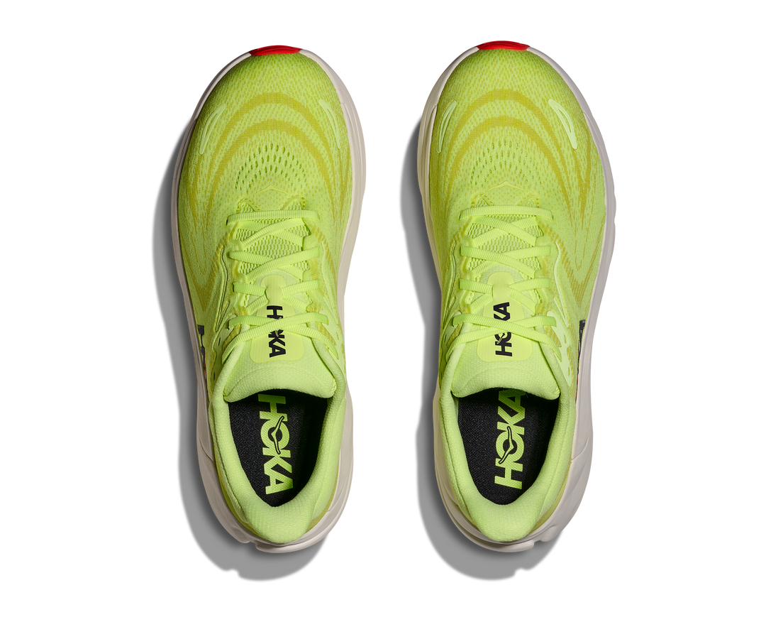 Hoka Mens Arahi 8 - Neon Yuzu/Neon Flame - Stabilité - SS26