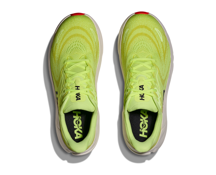Hoka Mens Arahi 8 - Neon Yuzu/Neon Flame - Stabilité - SS26