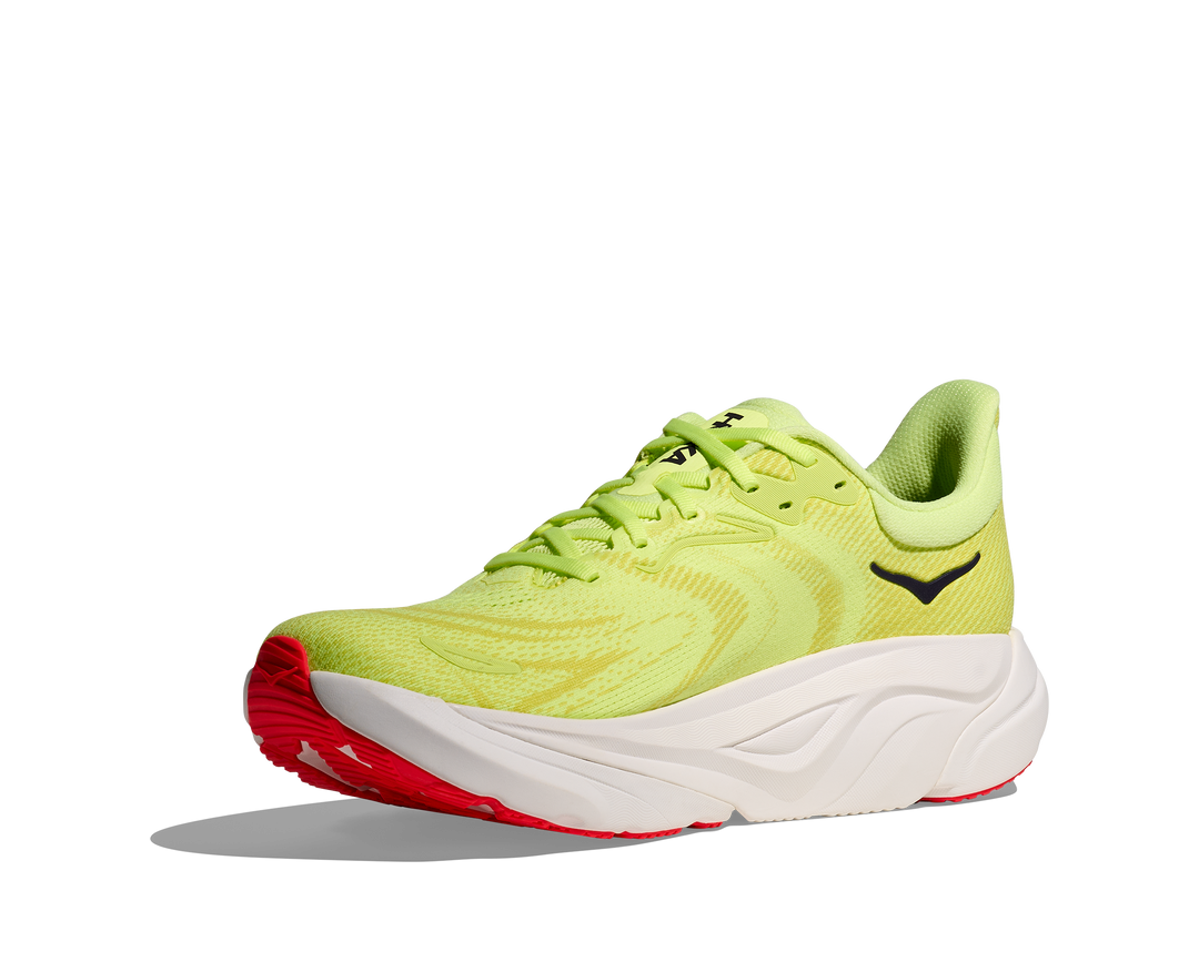 Hoka Mens Arahi 8 - Neon Yuzu/Neon Flame - Stabilité - SS26