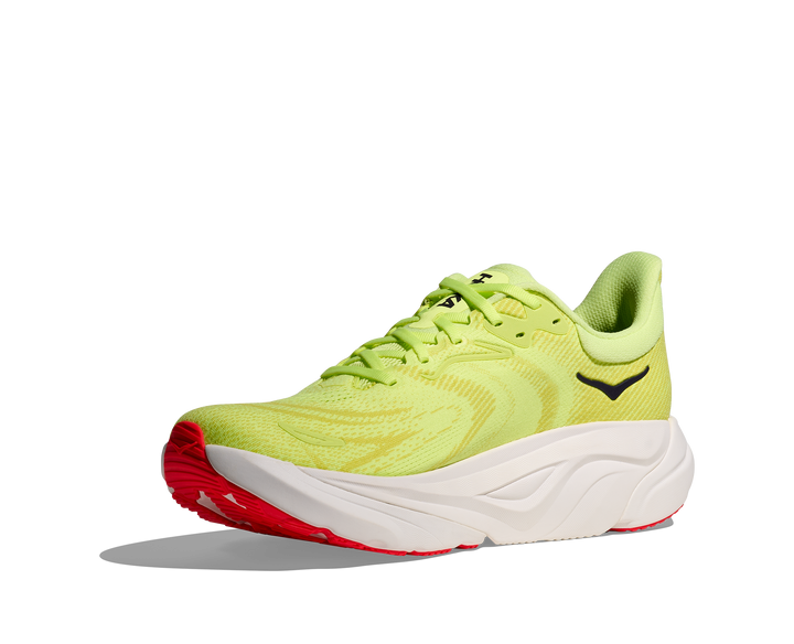Hoka Mens Arahi 8 - Neon Yuzu/Neon Flame - Stabilité - SS26