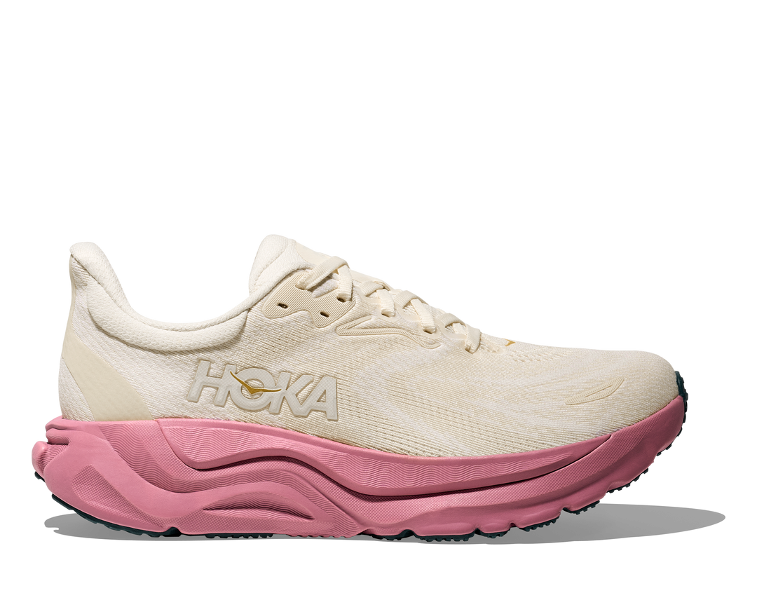 Hoka Womens Arahi 8 - Alabaster/Lingonberry - Stability - SS26
