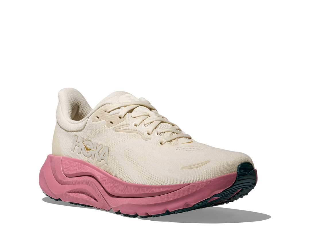 Hoka Womens Arahi 8 - Alabaster/Lingonberry - Stability - SS26