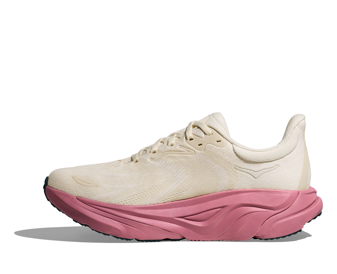 Hoka Womens Arahi 8 - Alabaster/Lingonberry - Stability - SS26