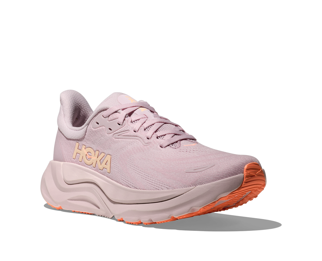 Hoka Damen Arahi 8 – Lilac Cream/Neon Cantaloupe – Stabilität – SS26